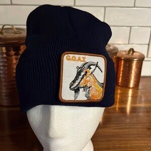 G.O.A.T. Greatest of all time hat. Beanie